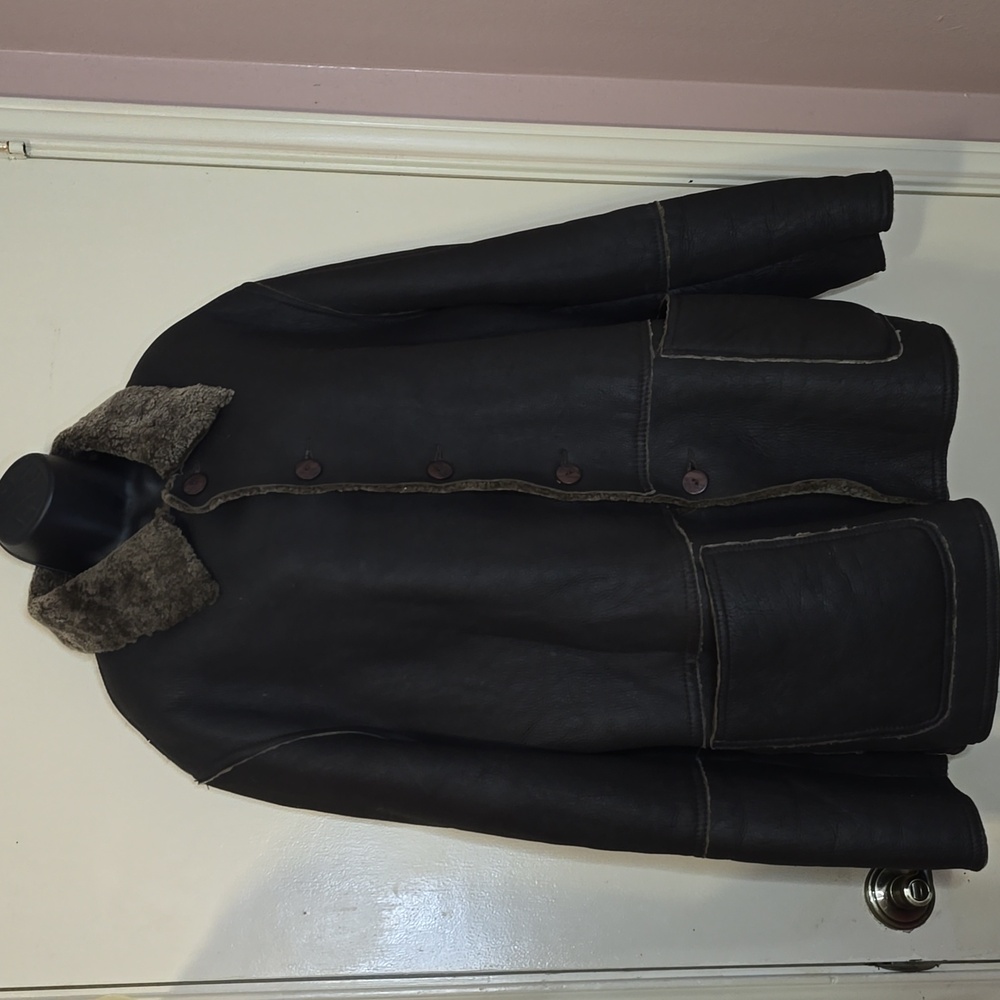 Bradley Brown Genuine Leather Shearling Size XL Unisex